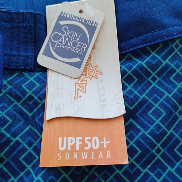 UV SKINZ MEN SWIM TRUNKS XL BLUE - Picture 5 of 11